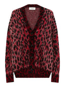Laneus - Cardigan Over Maculato - F6Lawoca128-040 - Rosso