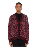 Laneus - Cardigan Over Maculato - F6Lawoca128-040 - Rosso