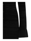Laneus - Abito Long In Jacquard - F6Lawokd146-110 - Nero