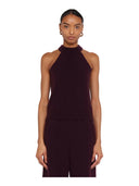 Laneus - Top Sleeveless Cashmere E Seta - F6Lawoko150-412 - Fico