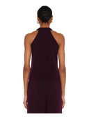 Laneus - Top Sleeveless Cashmere E Seta - F6Lawoko150-412 - Fico