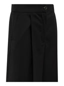 Laneus - Pantaloni Wool Trousers Wide Leg - F6Lawopa190-110 - Nero