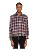 Laneus - Camicia Oversize Check Flannel - F6Lawosi188-412 - Fico