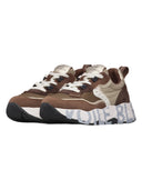 Voile Blanche - Sneakers Club105. Suede/Fabric/Nylon - 2017475-23-2D69 - Marrone