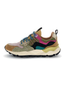 Flower Mountain - Sneakers Yamano 3 Woman Suede/Nylon - 2017817-01-3D28 - Marrone