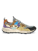 Flower Mountain - Sneakers Yamano 3 Uni Suede/Pony Hair/Nylon - 2017818-56-1B72 - Grigio