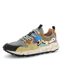 Flower Mountain - Sneakers Yamano 3 Uni Suede/Pony Hair/Nylon - 2017818-56-1B72 - Grigio