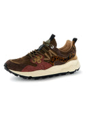 Flower Mountain - Sneakers Yamano 3 Uni Suede/Pony Hair/Nylon - 2017818-56-1D34 - Marrone