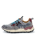 Flower Mountain - Sneakers Yamano 3 Uni Cow Velour - 2017818-70-3B63 - Grigio