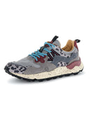 Flower Mountain - Sneakers Yamano 3 Uni Cow Velour - 2017818-70-3B63 - Grigio