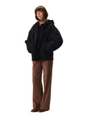 Circolo 1901 - Cappotto con cappuccio luxury wool - Fd4231-0090 - Dark Blue