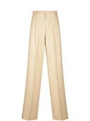 Max Mara Studio - Pantalone Lungo Mstadunco - 2626136081600-010 - Beige