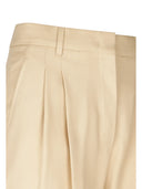 Max Mara Studio - Pantalone Lungo Mstadunco - 2626136081600-010 - Beige