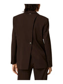 Twinset - Blazer Monopetto - 262Tt2222-11946 - Coffee Chocolate