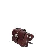 Pinko - Borsa Love One Slouchy Zip Classic V - 105081-A2Jg-L74E - Marrone Castano Matt Silver