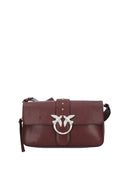 Pinko - Borsa Love One Slouchy Zip Classic V - 105081-A2Jg-L74E - Marrone Castano Matt Silver