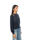 Max Mara MM - Coordinato In Maglia Mmlottone - 2626386017600-004 - Blu Marino