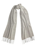 Lauren Ralph Lauren - Sciarpa in Cashmere - 454927208006 - Light Grey Heather