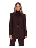 Pinko - Blazer Kamut oversize stretch - 105663A18E-Rr7 - Bordeaux Scuro