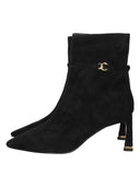 Coccinelle - Stivaletti Bootie Suede Leather - E4Vtl110101-001 - Noir