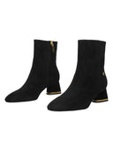 Coccinelle - Stivali Bootie Suede Leather - E4U1N110101-001 - Noir