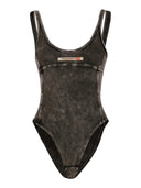 Diesel - Body Phoebe in jersey effetto denim - A191920Shan-900A - 003 - Off/Black