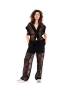 Alpha Studio - Gilet Aperto - Ad-6560D-2002 - Nero