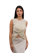 Liviana Conti - Blusa Aglaia - F6St55-W82-2 - Alabastro
