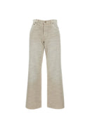 Haikure - Pantaloni Korea Bull 44 - Hew03185Gf172Px-T0562 - Doeskin