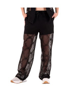Alpha Studio - Pantalone Wide Leg - Ad-6561Q-2002 - Nero