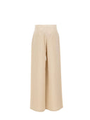 Max Mara Studio - Pantalone Lungo Msttapioca - 2616131122600-007 - Beige