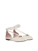 Coccinelle - Ballerina Smooth Leather - E4U7S190101-N17 - Pearl