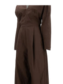 The Latest - Pantaloni Drew 3123 T0160 Popeline - Tlw03123T0160Lntp-T0215 - Brown