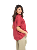 Max Mara Beachwear - Camicia Bchpittura - 2616111029600-012 - Geranio