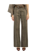 Federica Tosi - Pantalone Denim Pitonato - 40802/401/88 - Mility