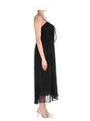 Twinset - Abito Lungo Decollette - 261tt2630-00006 - Nero