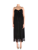 Twinset - Abito Lungo Decollette - 261tt2630-00006 - Nero