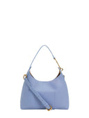 Twinset - Hobo Media Pelle c/Moschettone - 261tb7132-12551 - Blue Jasmine