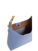 Twinset - Hobo Media Pelle c/Moschettone - 261tb7132-12551 - Blue Jasmine