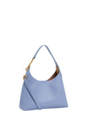 Twinset - Hobo Media Pelle c/Moschettone - 261tb7132-12551 - Blue Jasmine