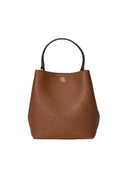 Lauren Ralph Lauren - borsa a secchiello reese piccola - 431969365002 - brown