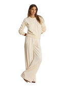 Lauren Ralph Lauren - Maglia in cotone pettinato con logo - 200979653001 - Mascarpone Cream