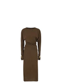 Max Mara Studio - Abito In Jersey Mstsalvo - 2616621022600-002 - Argilla
