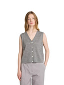 Max Mara MM - Gilet In Maglia Mmlalbata - 2626356017600-003 - Grigio Medio