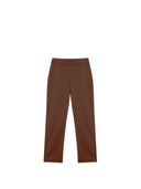 Alpha Studio - Pantalone A Sigaretta Cotone Tecnico - Ad-6480Q-2009 - Cioccolato