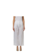 Max Mara Studio - Pantalone Lungo Msttartufo - 2616131012600-031 - Bianco
