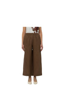 Max Mara MM - Pantalone Lungo Mmlcanneti - 2616131028600-008 - Nocciola