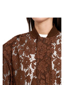 Federica Tosi - Bomber in Pizzo - 40250/410 /58 - Chocolat