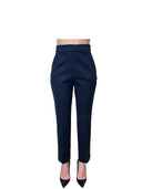 Max Mara MM - Pantalone In Jersey Mmlcaliffo - 2616781127600-002 - Blu Marino