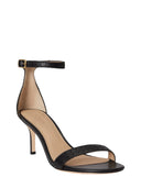 Lauren Ralph Lauren - sandali allie in pelle traforata - 802p10639001 - black